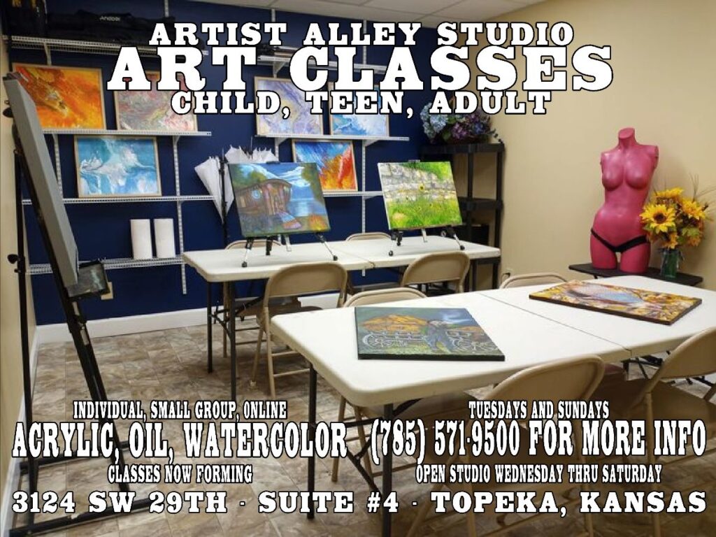 Child, Teen and Adult Art Classes At Artist Alley Studio