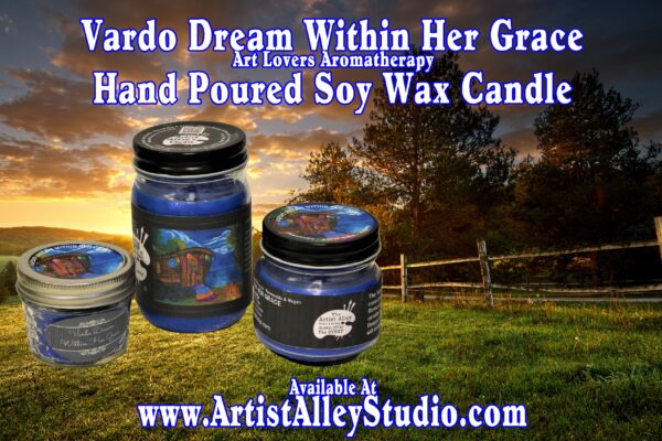 Vardo Dream Within Her Grace Candle Promo Poster