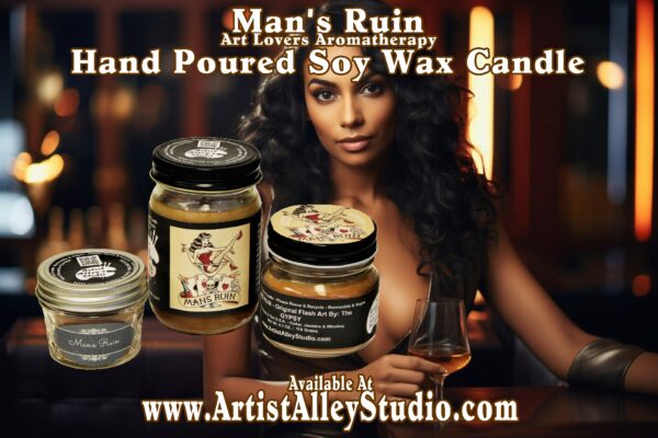 Mans Ruin Candle Promo